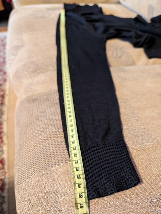 Czarny golf H&M Basics roz. S