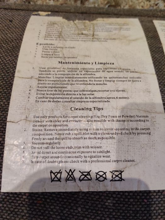 Tapete de Sala de 230x160