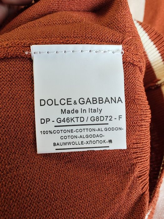 Мужская   футболка-поло   Dolce&Gabbana