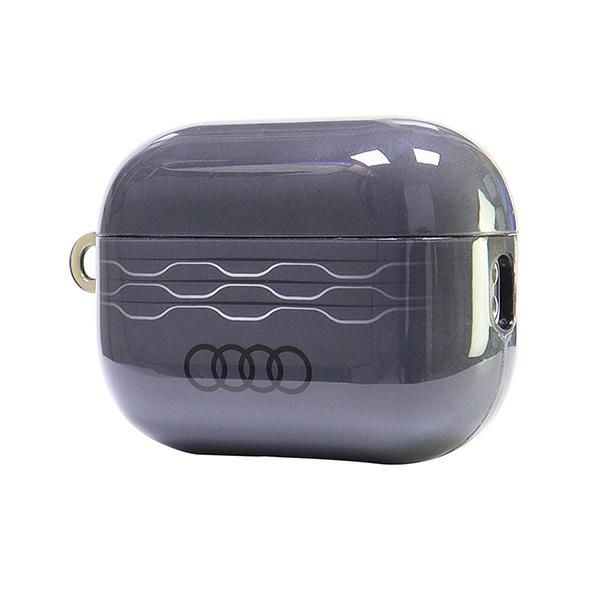 Audi IML Geometric Pattern AirPods Pro 2cover szary/gray AU-IM