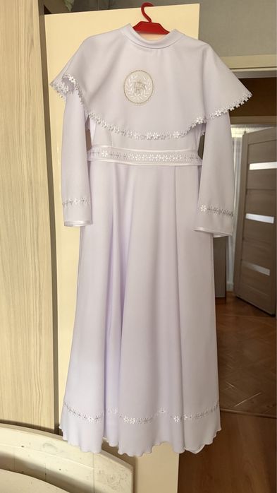 Alba komunijna dziewczęca r. 128 cm