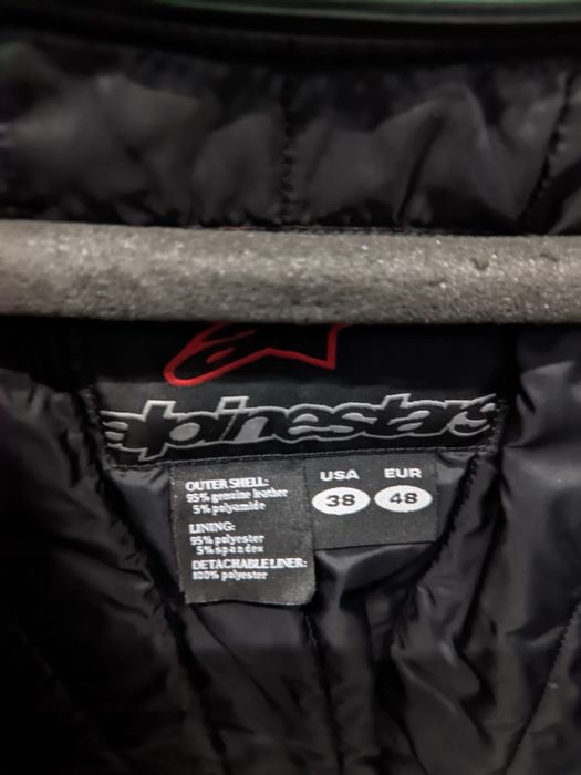Casaco de mota Alpinestars Andes v2 Drystar - NOVO sem uso. Tamanho 48