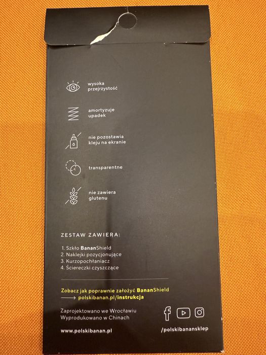 Szkło hartowane BananShield do iPhone 13 Pro