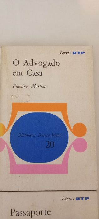 Livros RTP números 65, 20, 9 e 49
