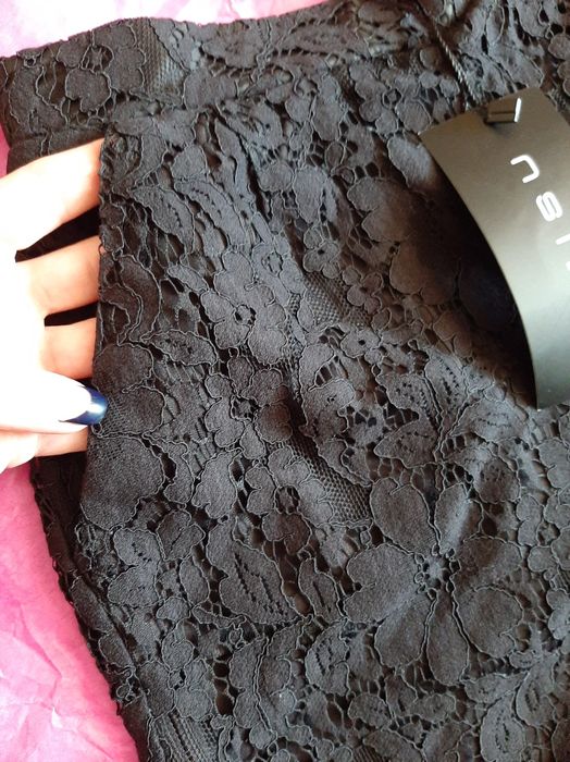 Кружевні чорні шорти