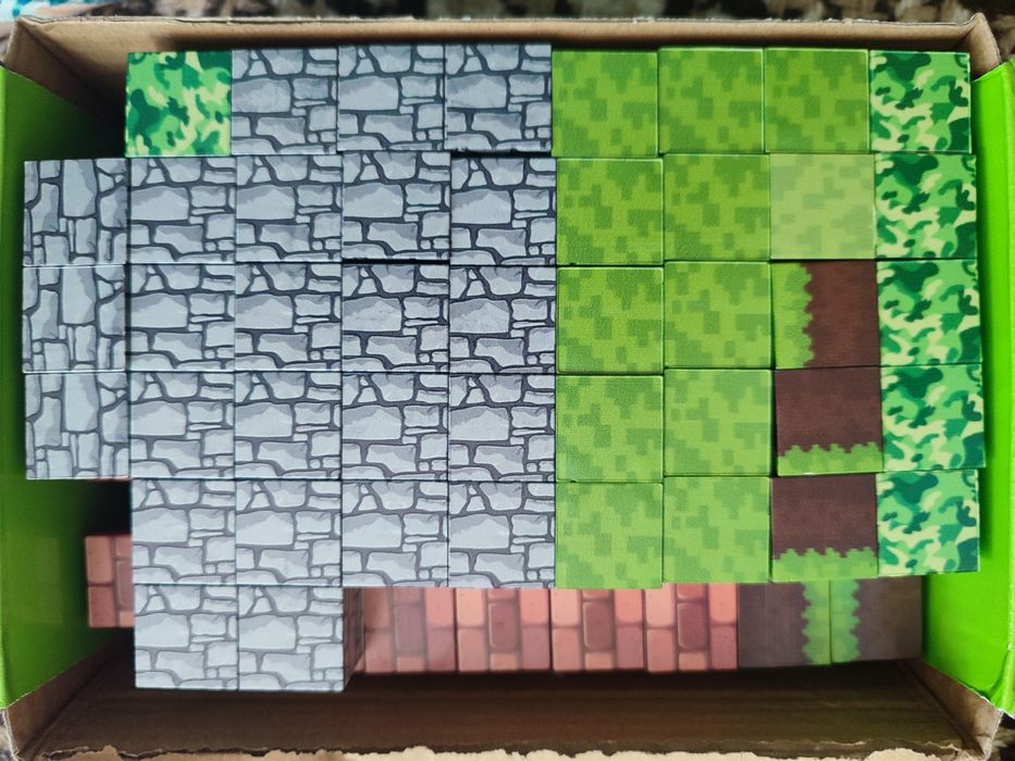 Конструктор магнітний 150 шт Майнкрафт