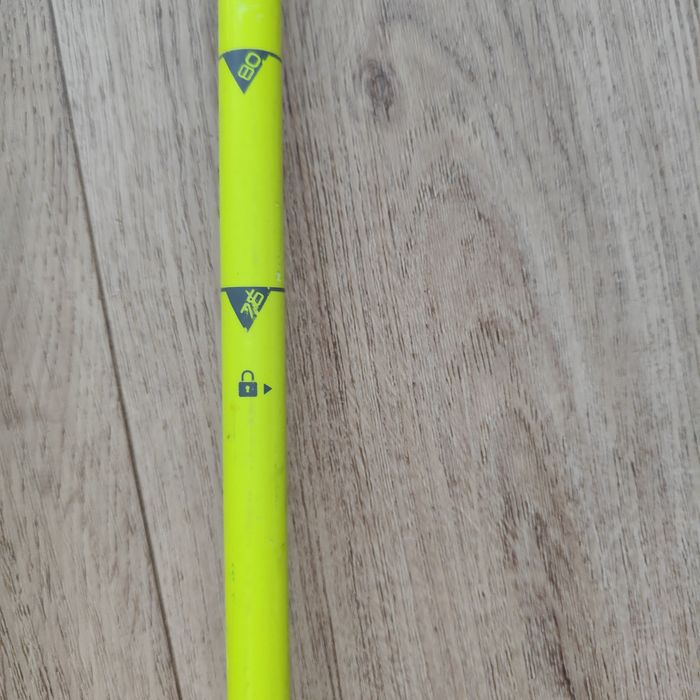 Kijki narciarskie dziecięce regulowane