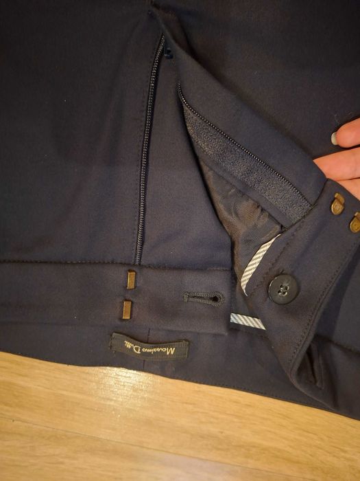 Spodnie granat Massimo dutti 38