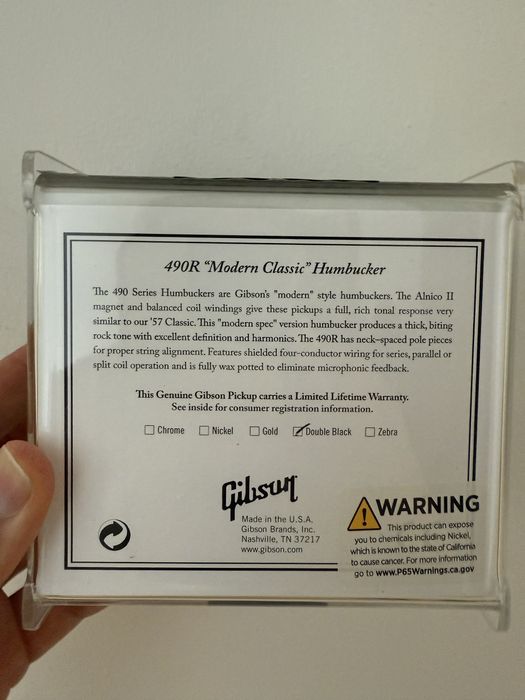 Gibson pickup 490R