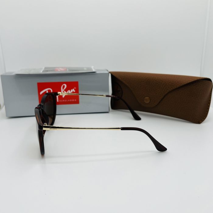 Солнцезащитные очки Ray Ban Erika 4171P Glossy Brown-Gold|Brown