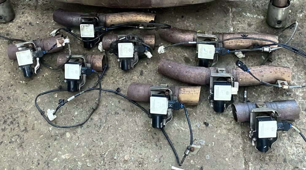 Mazda CX5 заслонка датчик на глушитель 2017-2025