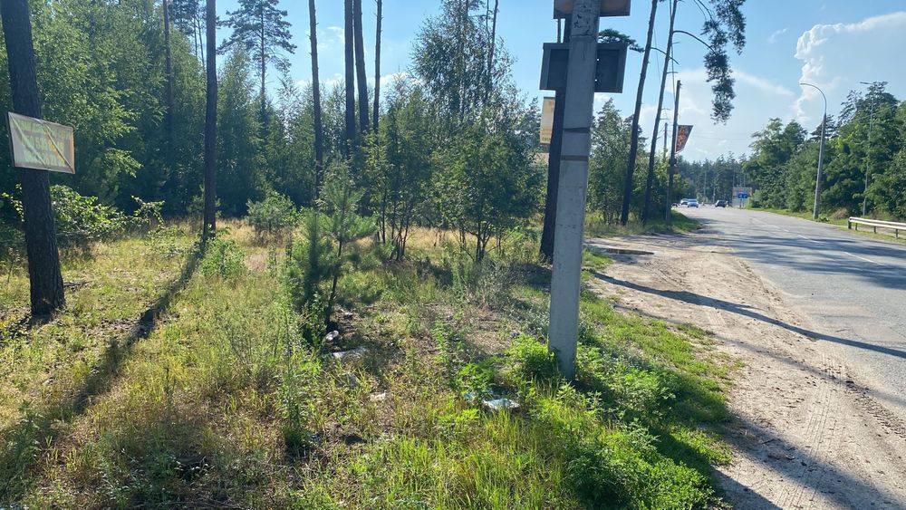 1 Земельна ділянка з ЛІСОМ в с. Мархалевка під  житлову забудову.