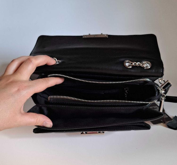 Класна шкіряна сумка polina & eiterou