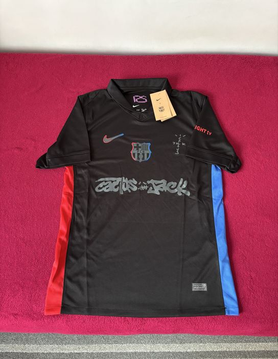 Nowa koszulka nike barcelona x travis scott