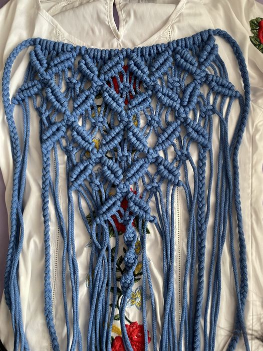 Припинда, етно пояс макраме