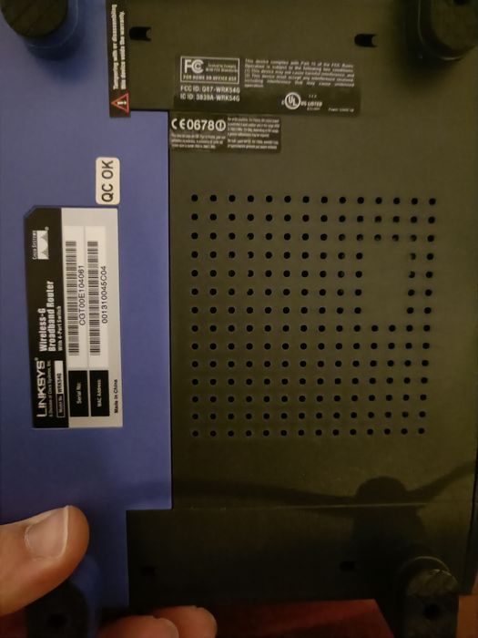 Router linksys 2.4 ghz