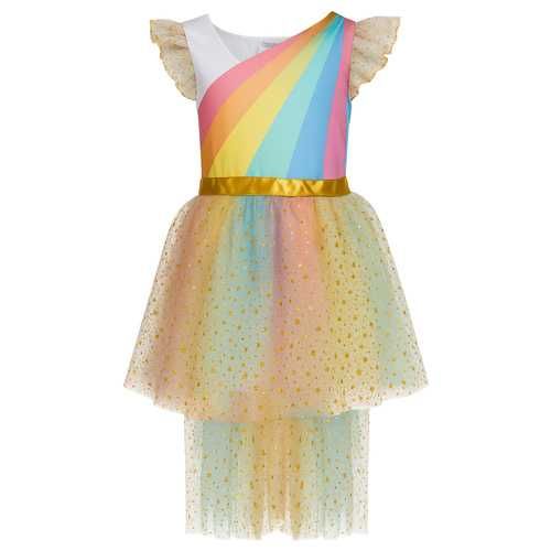 Strój jednorożca 3el. 122-128cm Kruzzel Przebranie na bal kostium