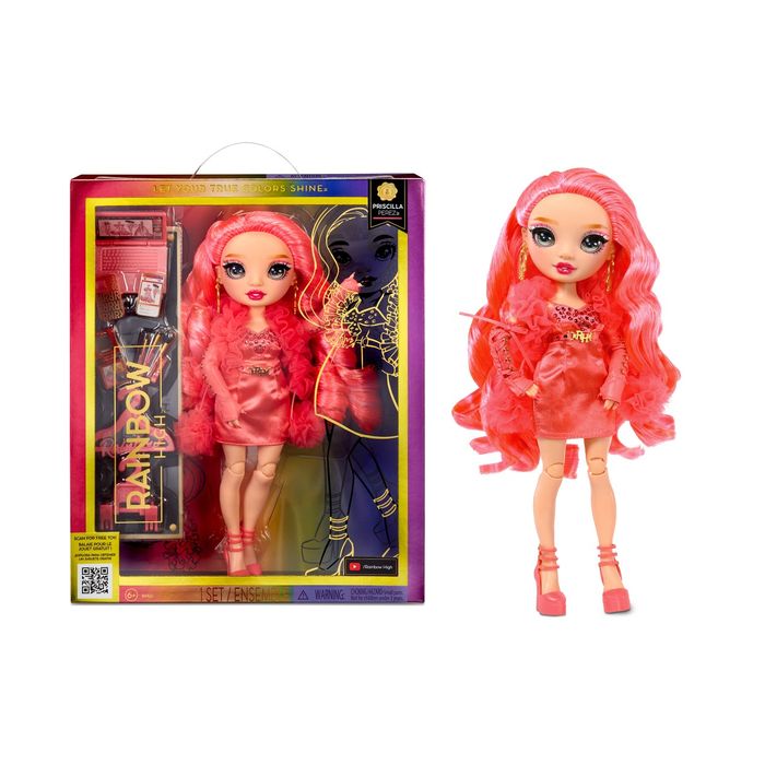 Розпродаж до 25.07!   Iгровий набір з лялькою Rainbow High S5 Priscilla Perez, оригінал
