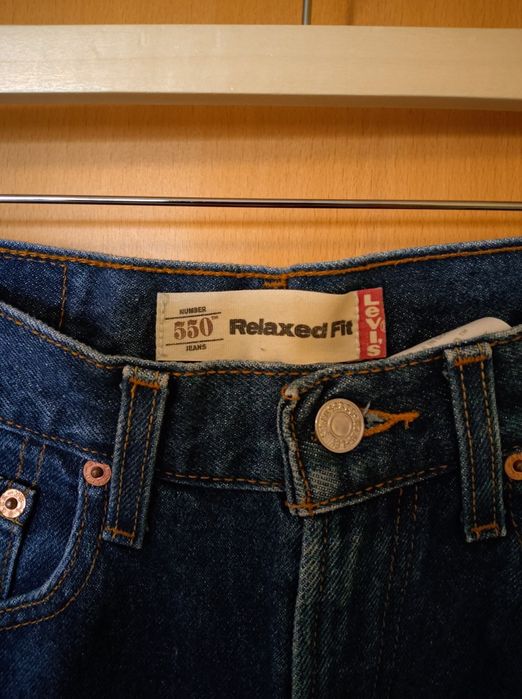 Calções de ganga Levi's 550 Relaxed Fit Student