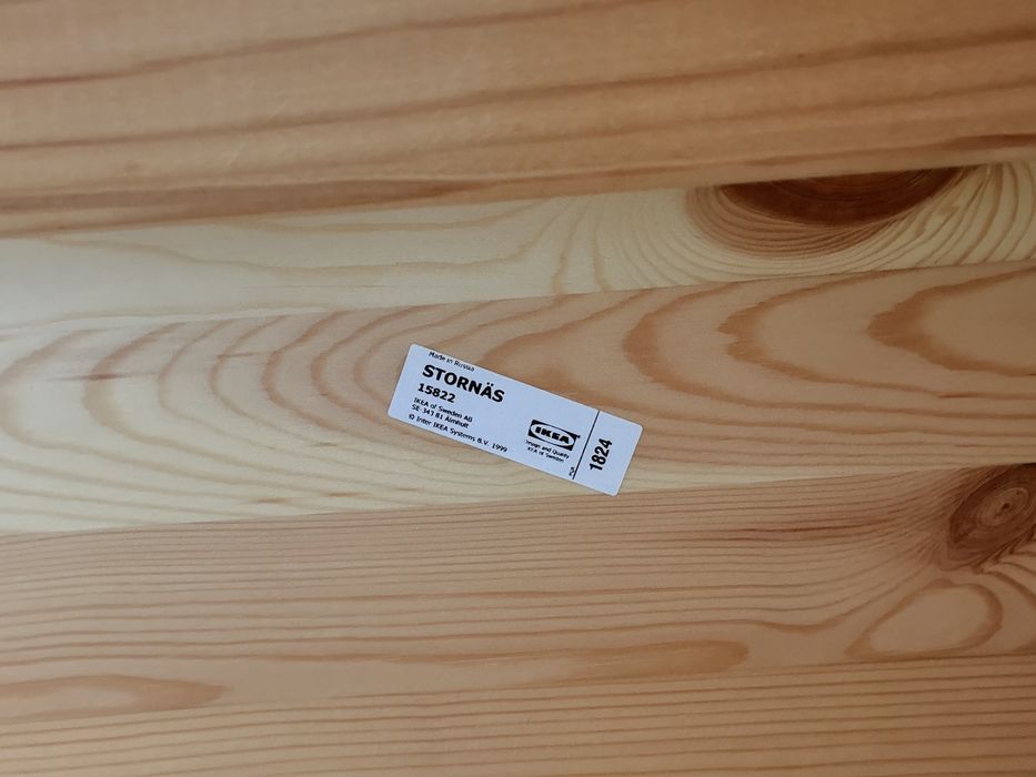 Mesa de Jantar IKEA STORNÄS com 4 Cadeiras – Pinho Maciço | como nova