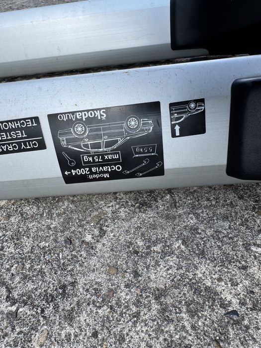 Поперечини перемички багажник Skoda Шкода Octavia A5 Roomster Fabia