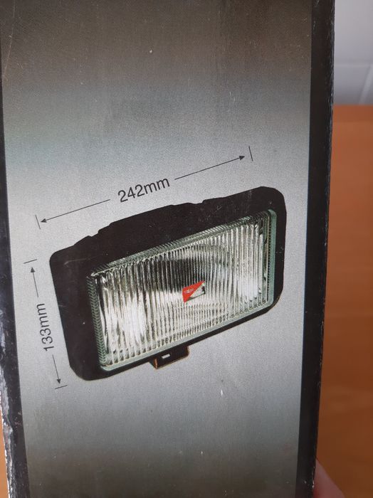 Farol nevoeiro rectangular SIM