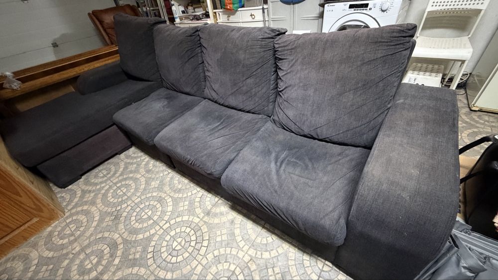 Sofá chaise longue 4 lugares