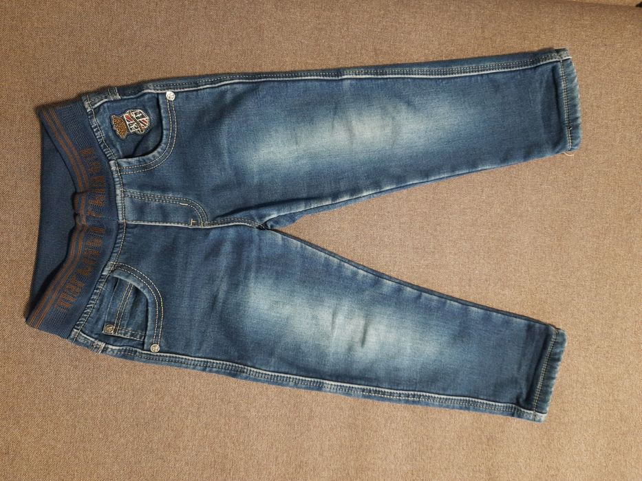 Джинсы утеплённые на мальчика