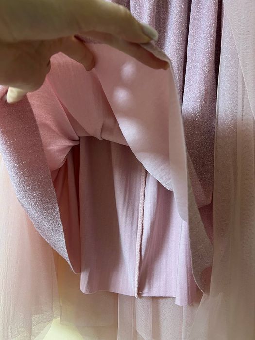 Спідниця з люрексом і фатином