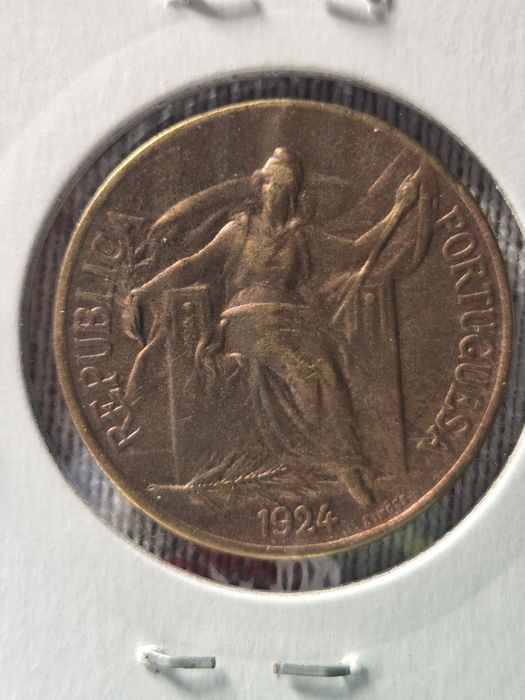 Moeda de 1 escudo  de 1924