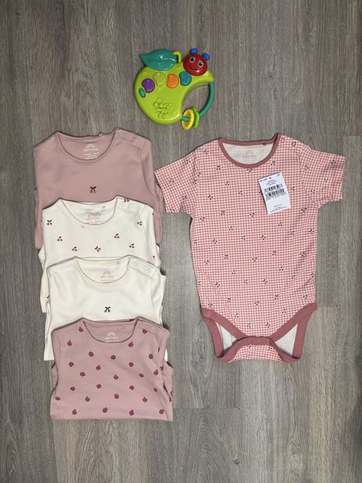 Боді Next короткий рукав 9-12 м, 80 р боді маєчки