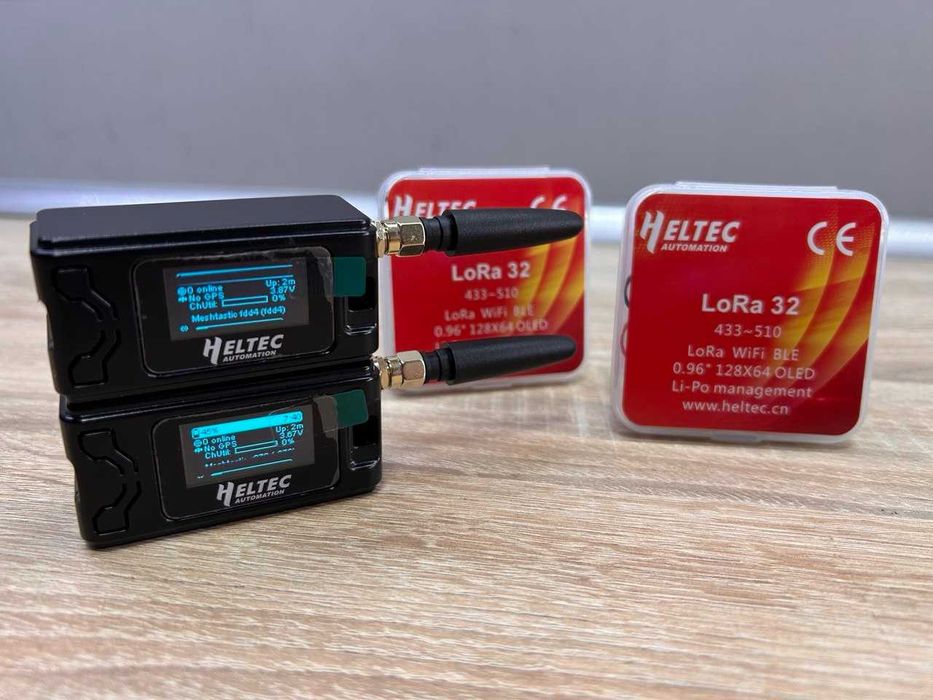 Heltec V3, 433 MHz, Meshtastic, автономний месенджер,Lora