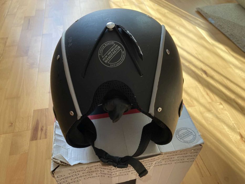 Kask narciarski snowboardowy CASCO Powder 2 Zielony Mat S/M 56-59 cm