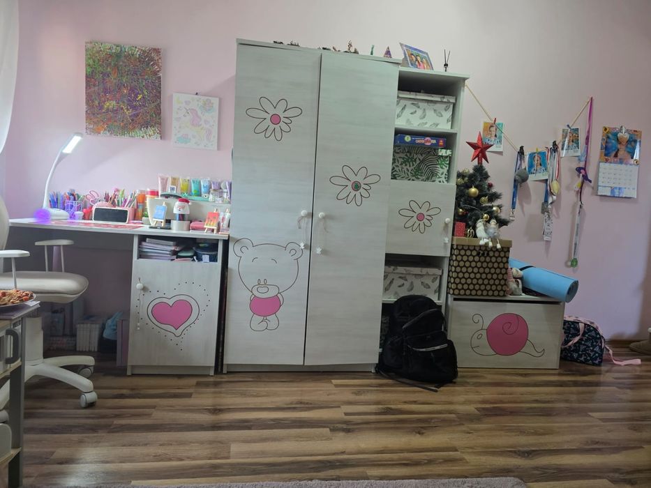 Meble do pokoju dziecięcego 7 elementów