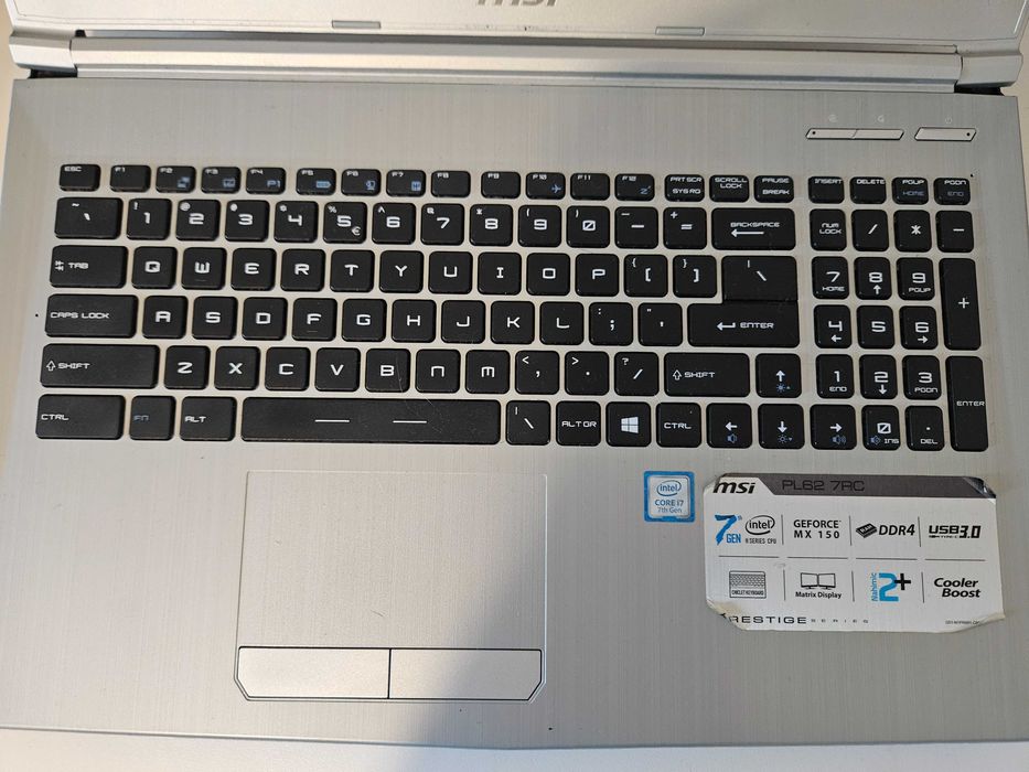 Laptop MSI Prestige PL62 7RC