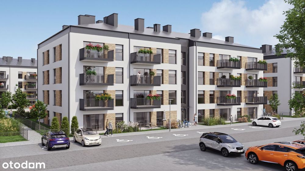 2-pokojowe mieszkanie 57m2 + balkon