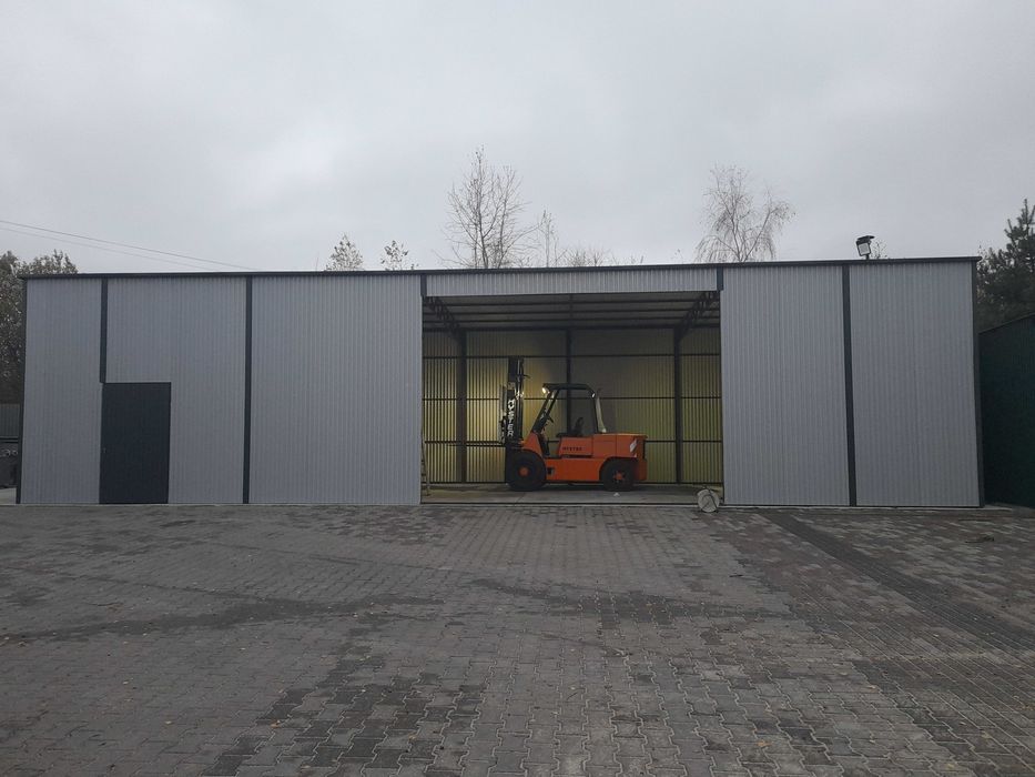 MP Hala Wiata Garaż Warsztat Magazyn skręcany magazyn 16x5