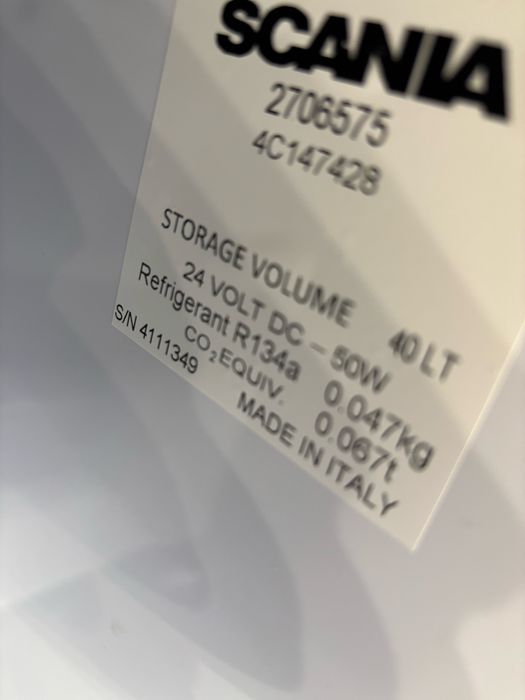 Lodówka Scania ,,S” 40 litrów sprawna 100%
