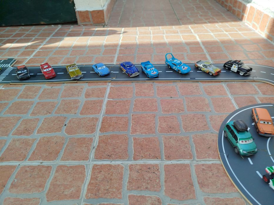 Pista carrinhos Faísca Macqueen