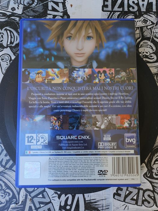 Kingdom Hearts II (PS2, Complete with Manual, Excellent Condition)