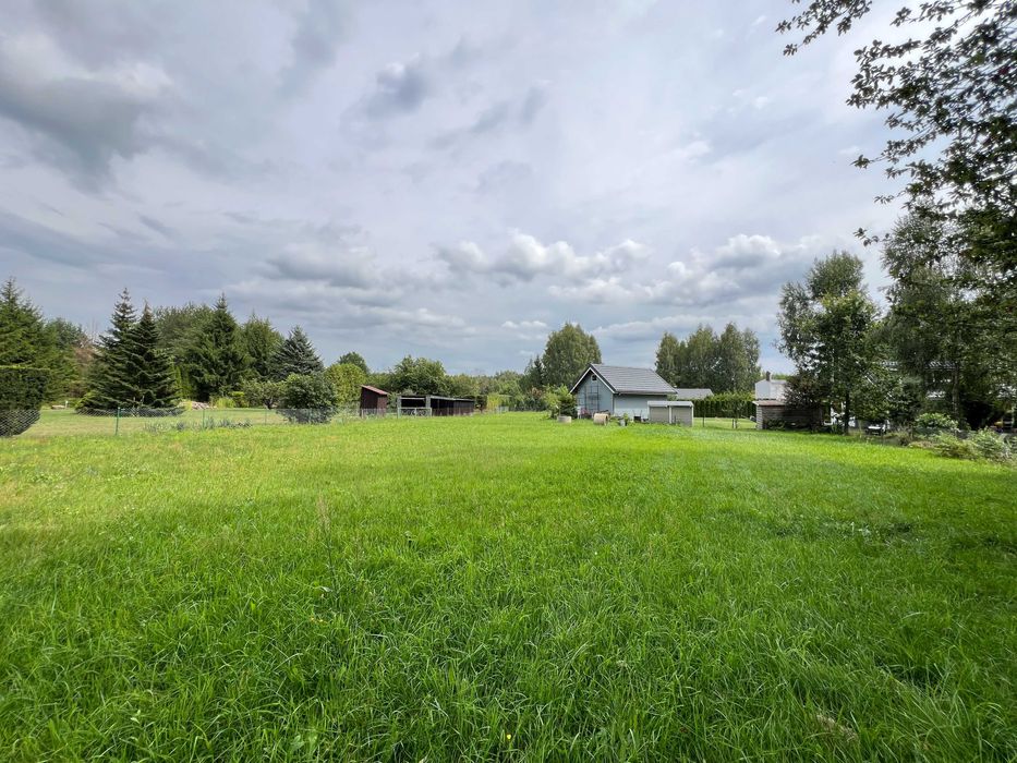 DUŻA DZIAŁKA ROD 1274 m² | Rafałówka | PRĄD + WODA | Przy lesie