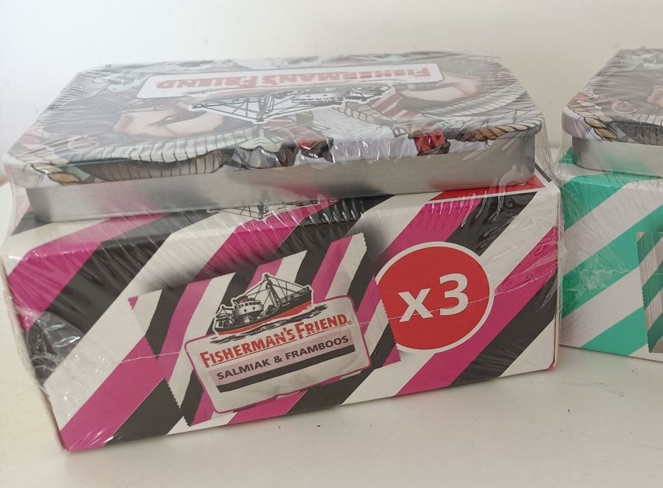 Fisherman's Friend Salmiak & Framboos pastylki i puszka
