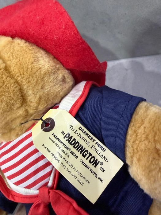 Maskotka, pluszak Miś Paddington Bear - 36 cm.