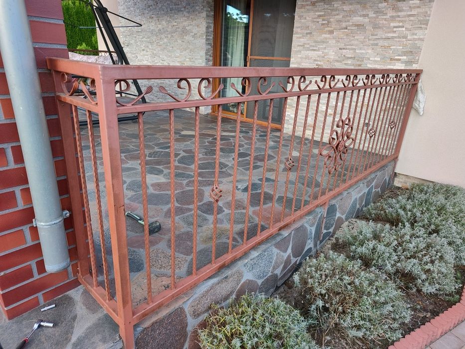 Barierka stalowa balustrada x 2