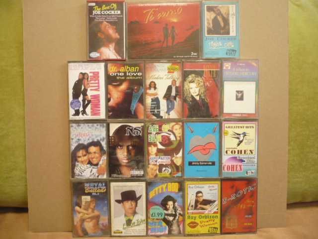 Wyprzedaż kolekcji kaset magnetofonowych.Zestaw nr.4.Zapraszam.37 x MC