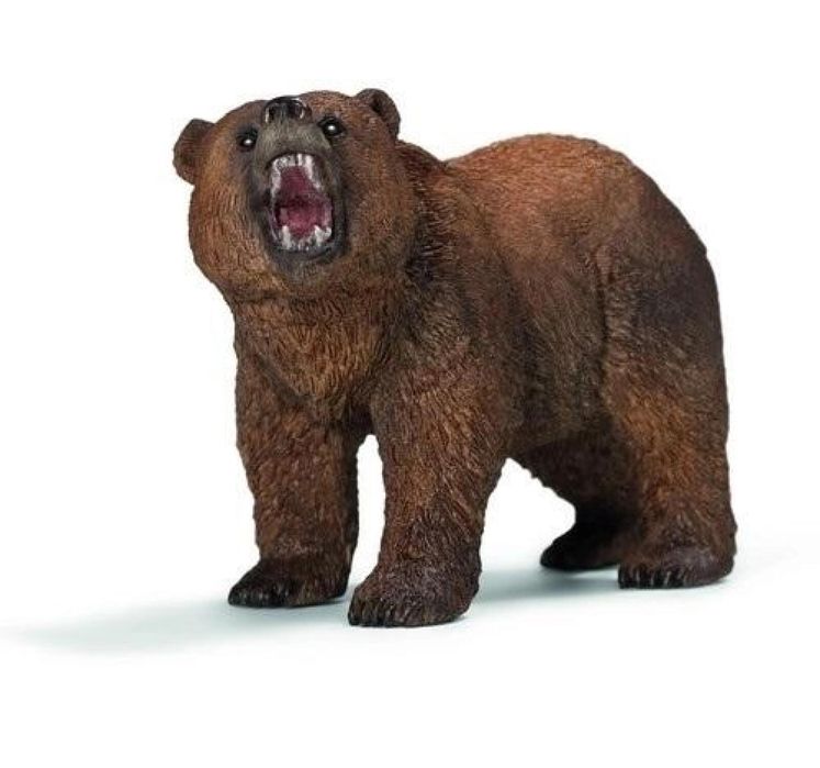 Niedźwiedź grizzly ,104x103 mm