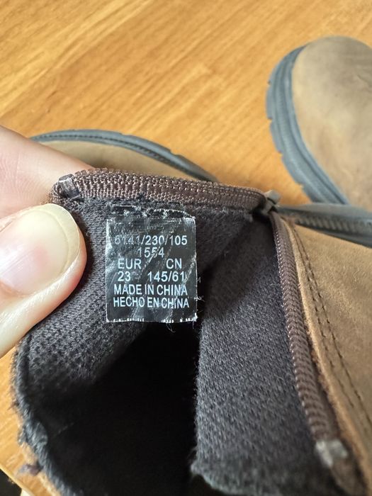 Buty Zara  r.23 skórzane