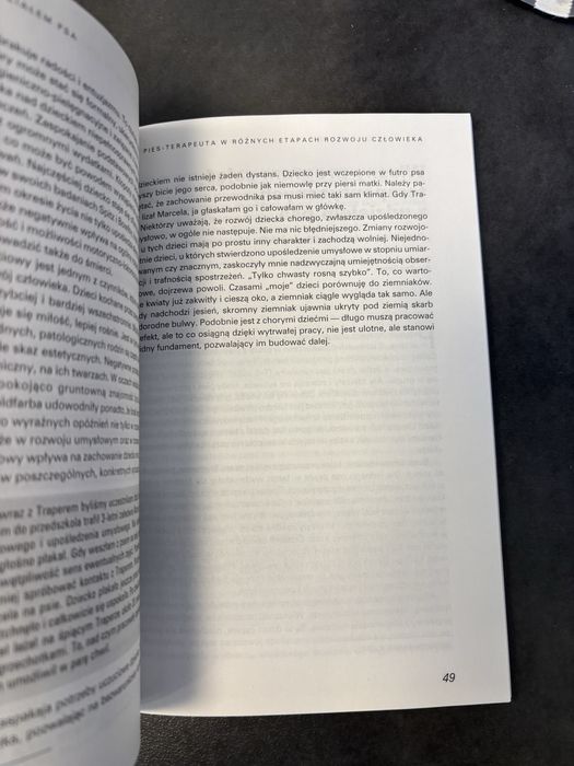 Terapia z udzialem psa Pawlik
