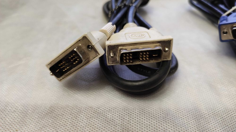 Кабель DVI-DVI, VGA-VGA 1.5 м