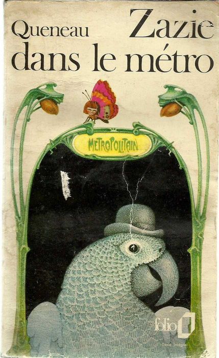 Raymond Queneau --- Zazie dans le métro (bolso, 1959)